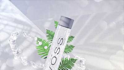 VOSS Water 3d ae after effects animation blender3d branding motion motion graphics voss