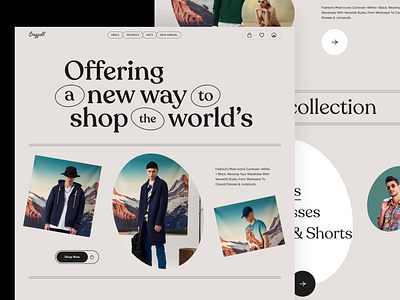 Bagull-Fashion E-commerce Landing Page(Animation) animation awe e commerce ecemmerce ecommerce website fashion fashion website motion graphics web web design website