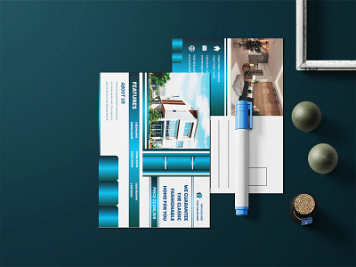 Real estate postcard design brand identity branding design graphic graphic design home branding postcard home postcard illustration interior postcard postcard postcard template poster print print design real estate real estate advertisement real estate marketing postcard real estate postcard typography vector