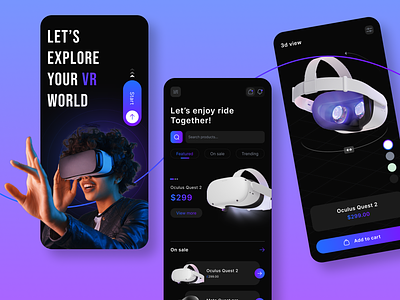 VRQuest: Discover Extraordinary Worlds at Your Fingertips! app apple store apple vision pro ar augmented reality concept design fluttertop gear glasses headset ios mobile reality virtual experience virtual reality vision pro vr vr headset vrglasses