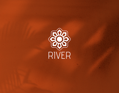 River - Mediterranean restaurant branding fb graphic design illustrator logo