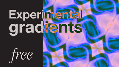 Experimental gradients (FREE) adobe assets backgrounds design free freebies gradients graphic design