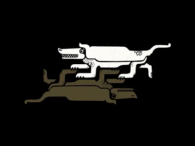 Shadow Self black and white character design dark side design flat design illustration self shadow vector illustration