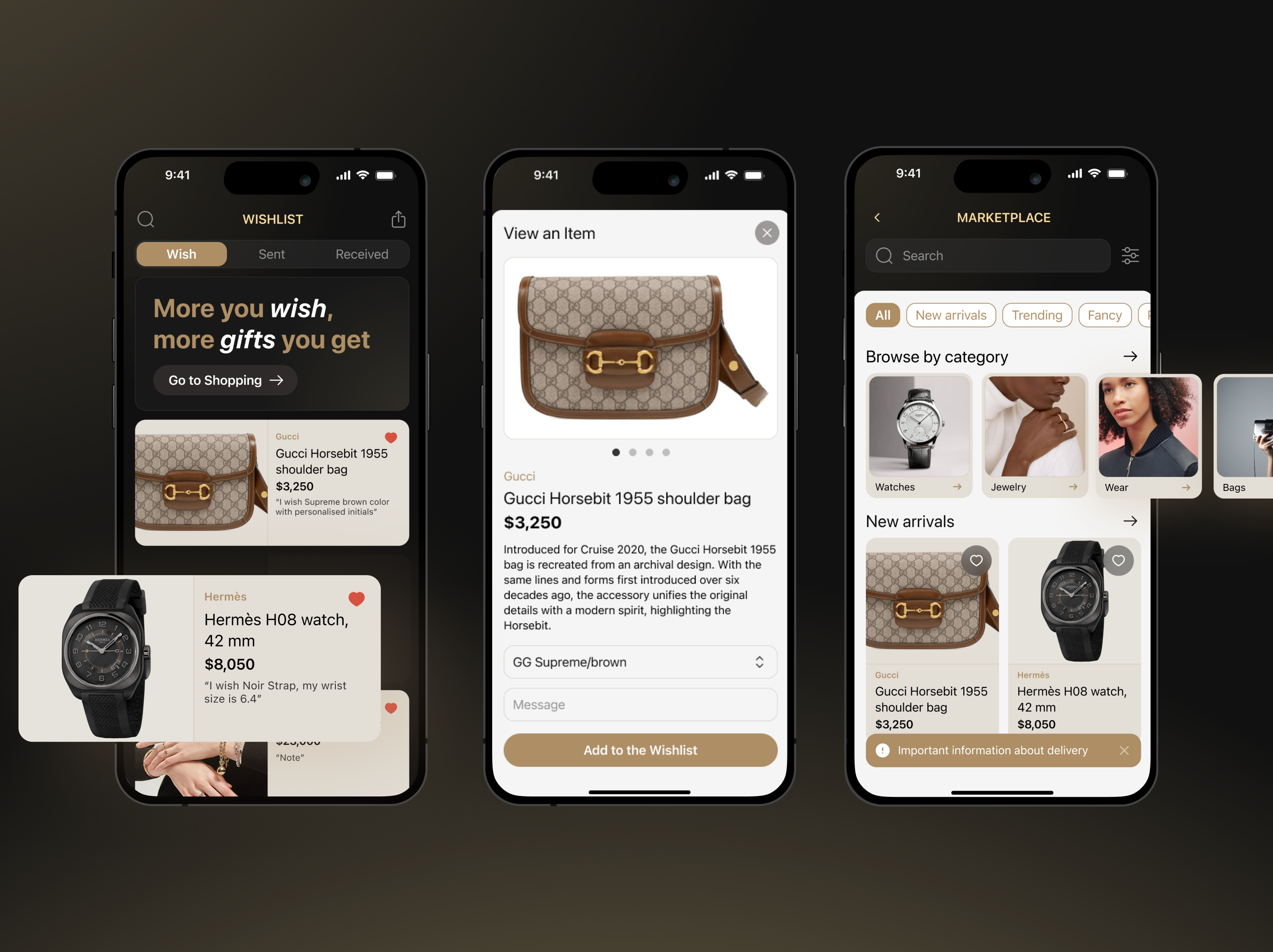 Example of Mobile App UI/UX Design