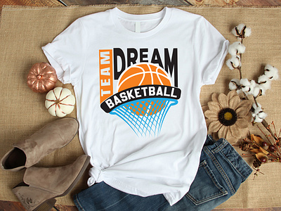 BASKETBALL T-SHIRT DESIGN basket ball branding clothing custom design custom t shirt design custom tshirt design dream basket ball fashio graphic design hoody design outdoor game outdoor t shirt design t shirt t shirt design