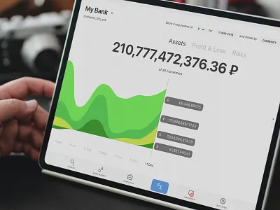 My Portfolio app application assets chart design ios ipad ipados photo timeseries ui