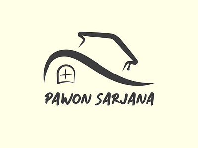 Pawon Sarjana - Branding adobe illustrator branding cute logo design food graduation logo graphic design home icon illustration logo logo design minimalist pawon sarjana simple logo typography vector