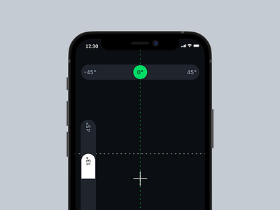Level meter app design app concept figma level meter mobile ui ui design user interface