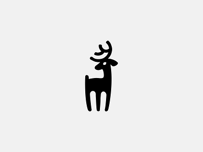 Deer animal antlers branding deer geometric hieroglyph hotel icon identity illustration logo minimal nature organic restaurant stag symbol
