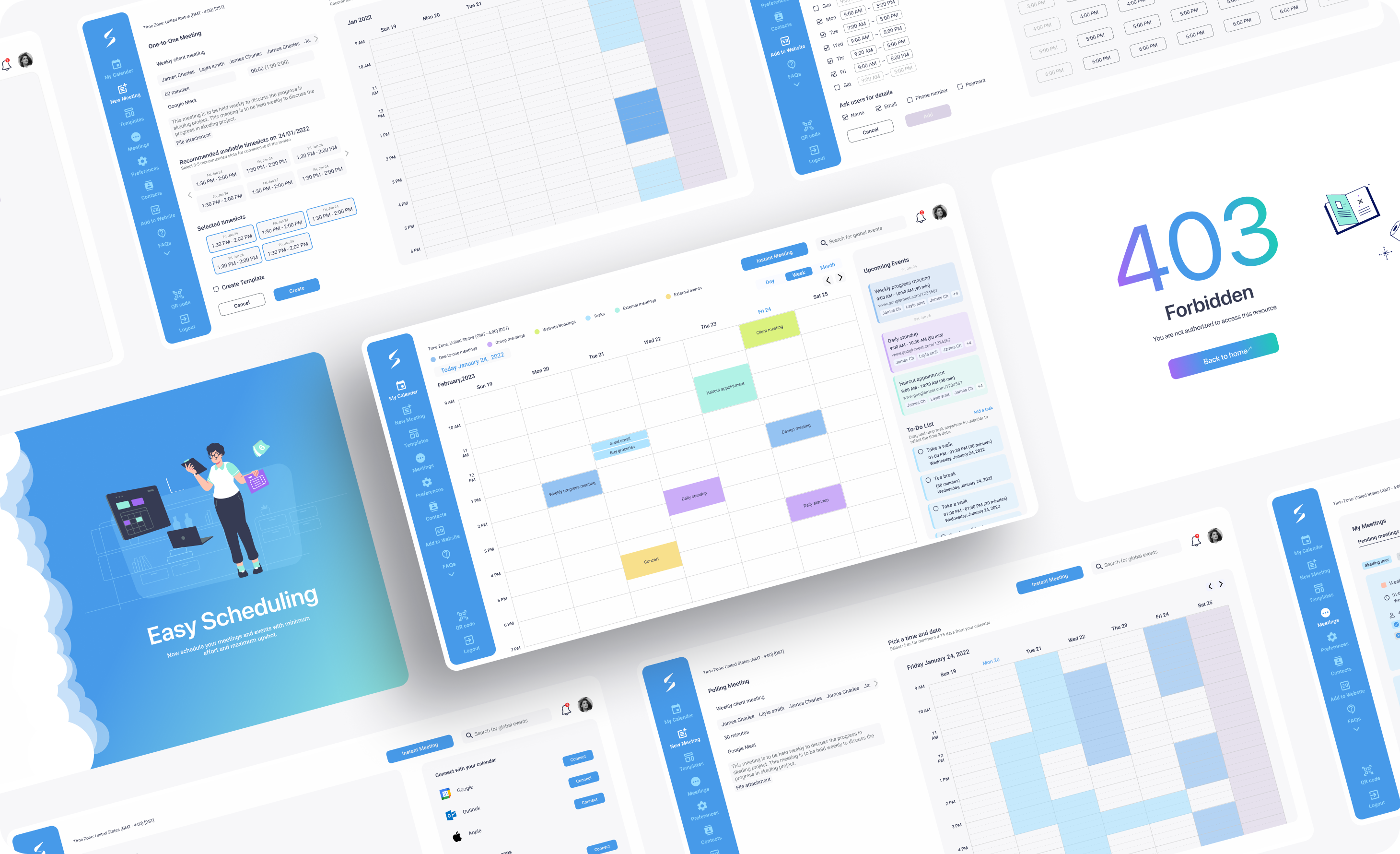 Skeding App aws calendar app meeting organizer meeting schedular meeting scheduling mobile app product design react scheduling app software development ui user experience user research web app web design