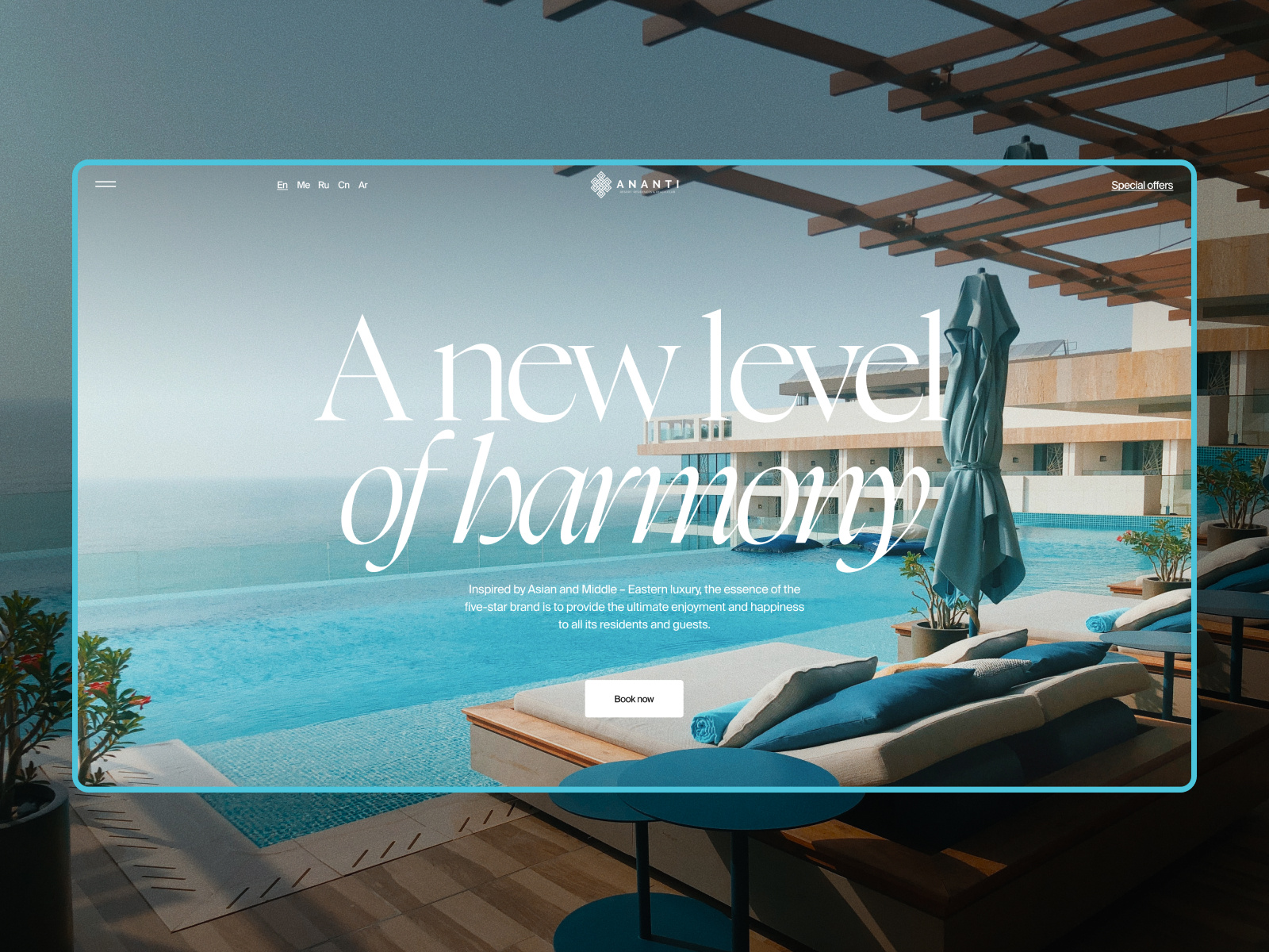 Ananti.me / Montenegro Resort by Digital Butlers on Dribbble