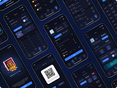 Invest Application admin application branding crypto design figma graphic design invest ui