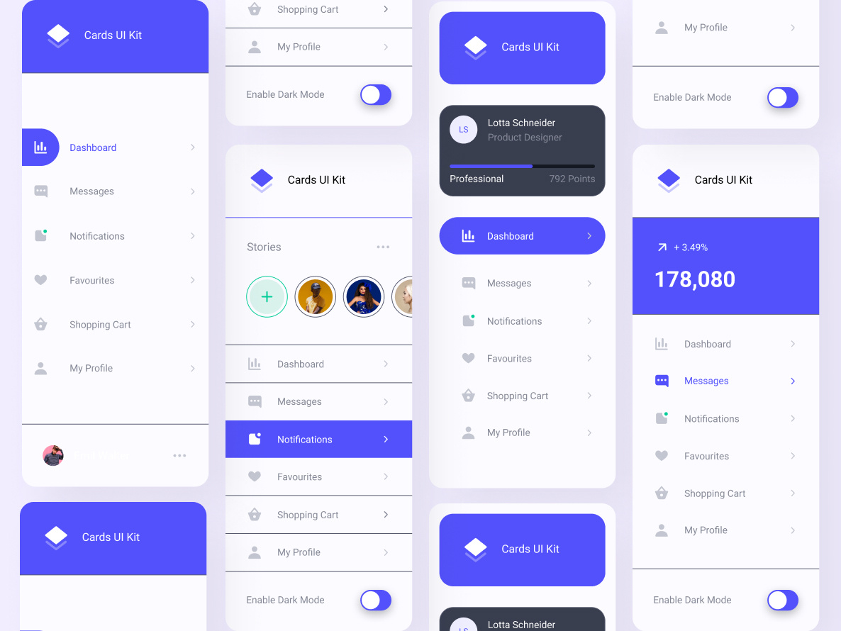 Navigation Ui by Humayun Kabir on Dribbble