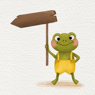 Mr. Frog character development