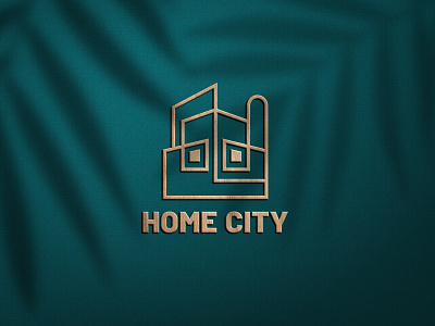 HOME CITY- Logo Design (Unused ) brand identity graphic design