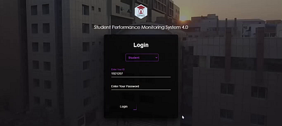 Student / Admin Login Page (Database Management Project) animated button animation background video cs project css dbms project faculty login frontend html iub javascript js login login page simple login page student login student performance monitoring ui university admin login university project