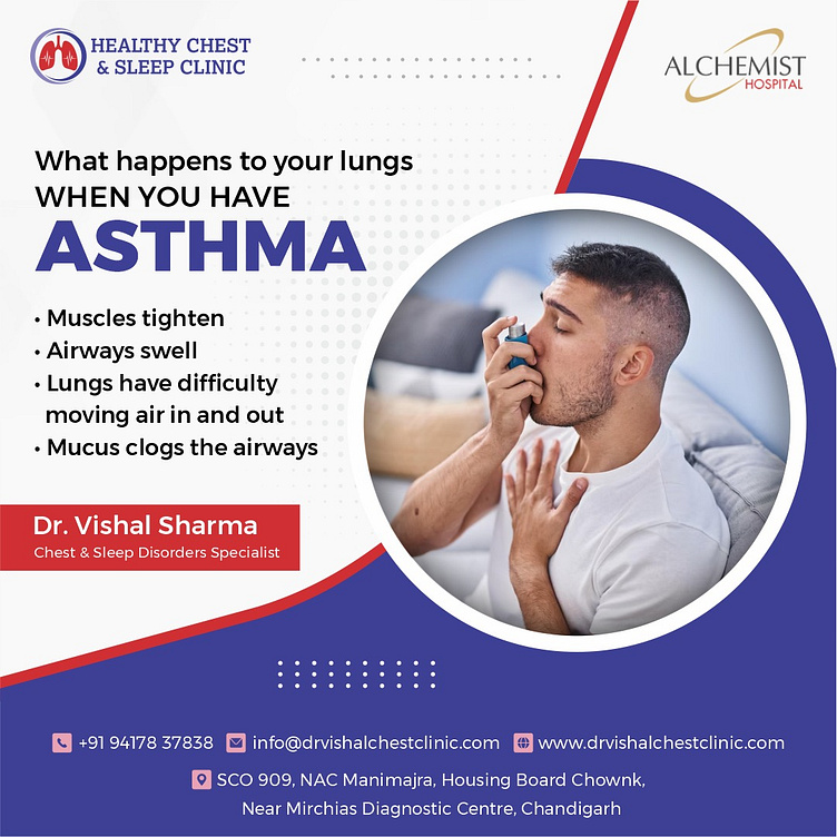 Best Asthma Treatment Services in Chandigarh, Tricity by Healthy Chest