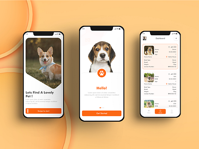 Pet Tracker UI ui