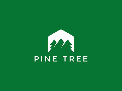 Pine tree logo brand identity branding branding design business logo creative logo flat logo design minimalist logo modern logo pine pine tree professional logo timber tree unique logo wood