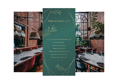 Bali restaurant menu art branding design graphic design icon illustration logo ui vector web