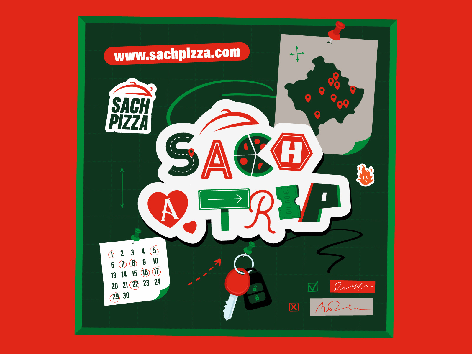 Sach A Trip Locations Campaign Pt1 By Albert Sopa For Honedon On Dribbble 8585