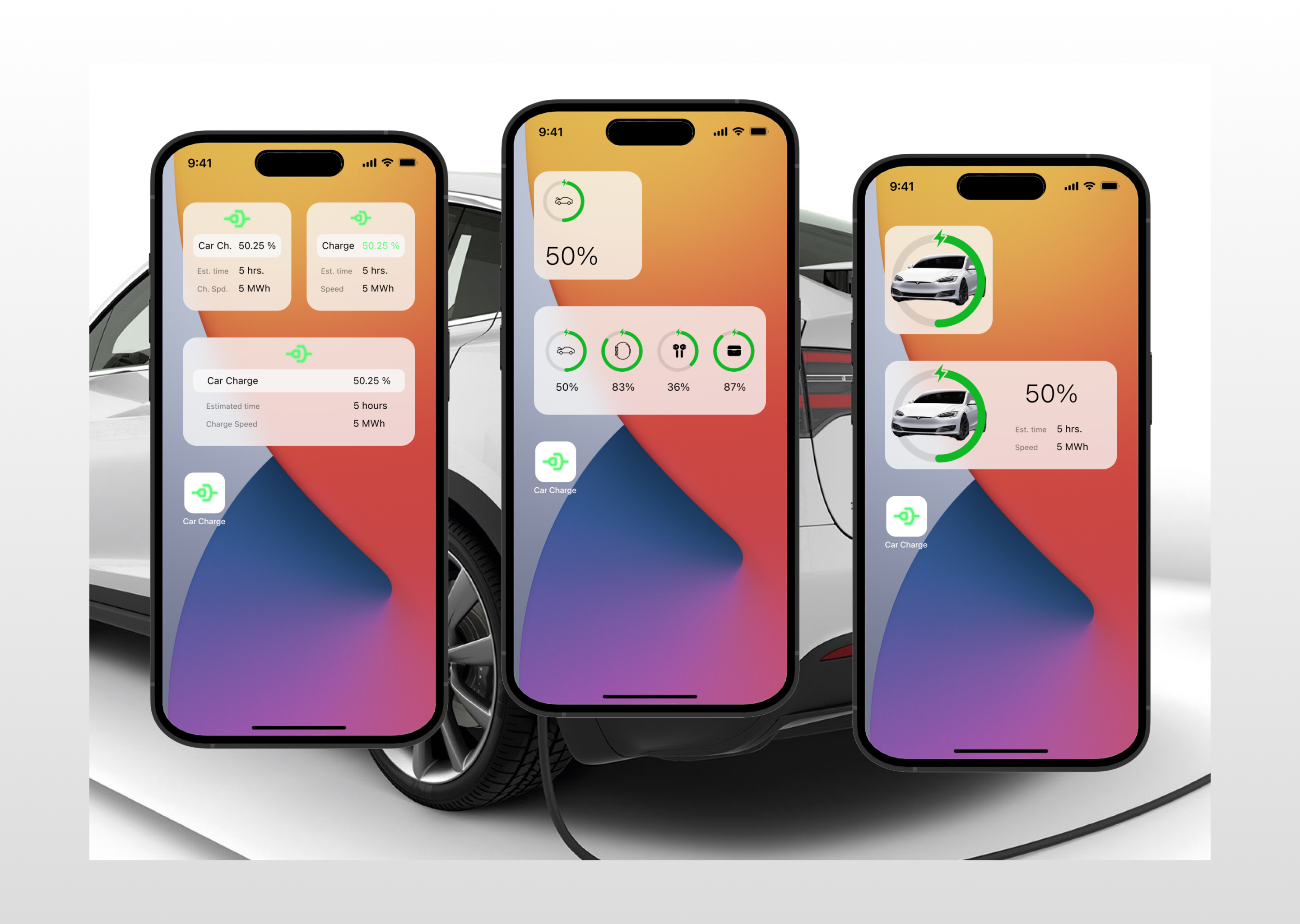 Car Charger App art branding design graphic design icon illustration logo ui vector web