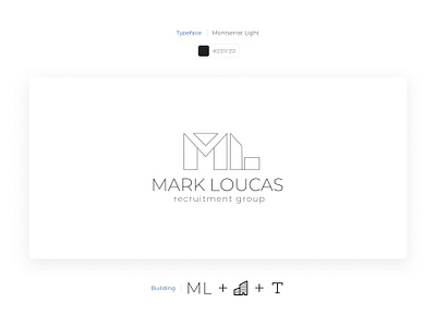 Mark Loucas - Recruitment Group Logo Design branding identity logo logo design logo designer