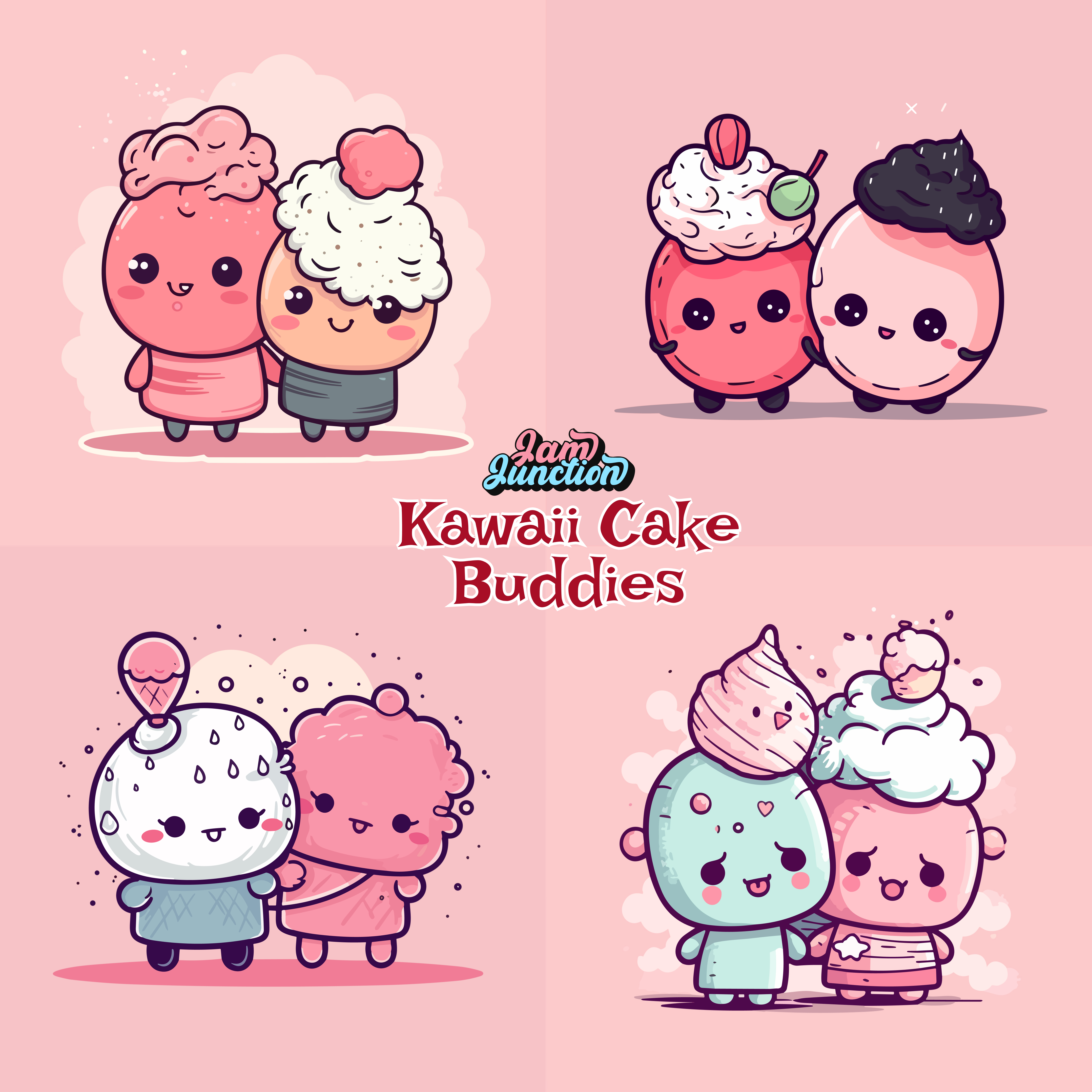 Cute Kawaii Cake Ideas For Fancake Backgrounds | JPG Free Download - Pikbest