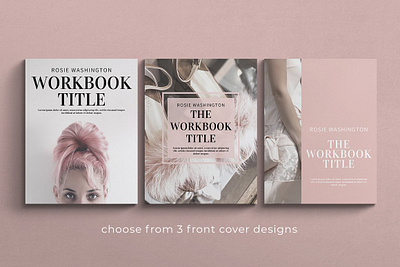 Workbook Canva Template branding design graphic design illustration logo vector