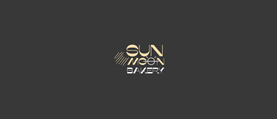 SUN/MOON Bakery concept design branding design graphic design logo