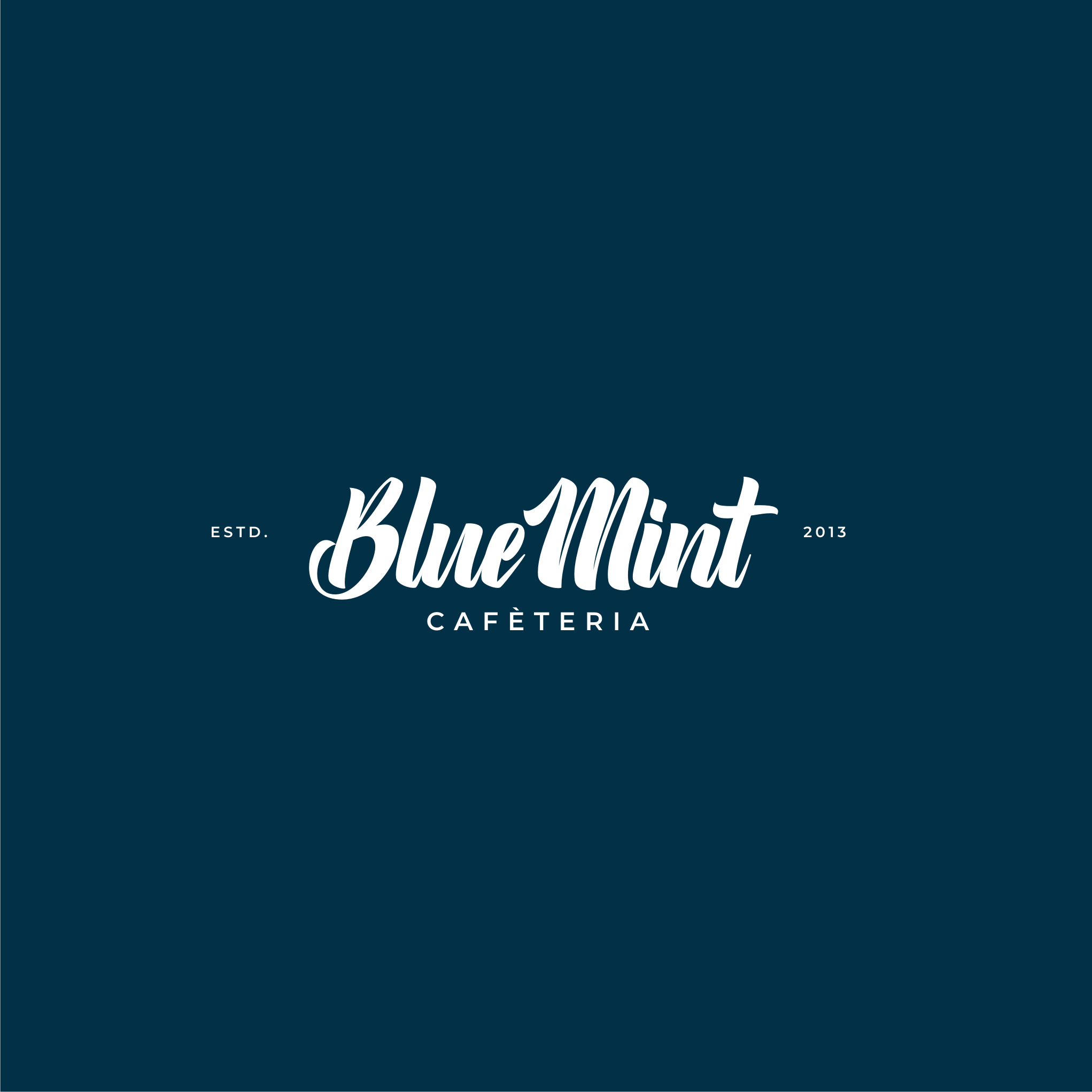 Blue Mint Cafe by Jay Soni on Dribbble