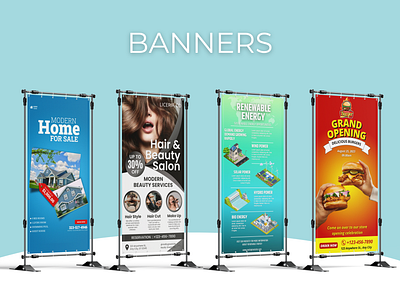 BANNERS banners graphic design