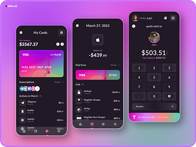 Day_08 | Online banking app app design figma graphic design ui ux