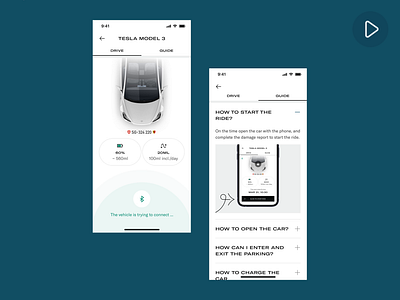 Elise - Car Booking Options animation app application design booking car car booking car rental car sharing clean design clean ux clear design e commerce intuitive design marketing mobile app mobile design mobile ui service industry services ui design