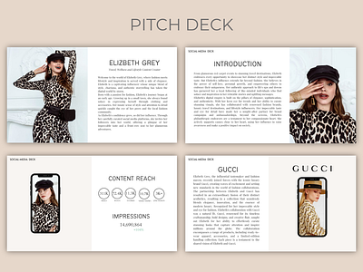 PITCH DECK graphic design pitch deck