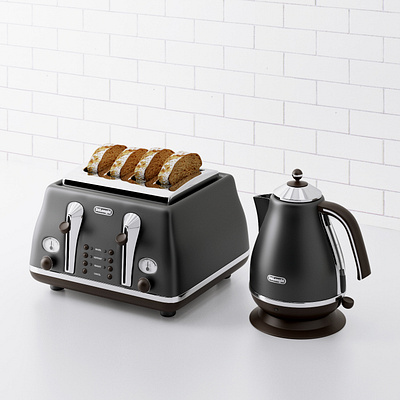 Electric Toaster 3D Model 3d product design 3d product modeling electric toaster product rendering