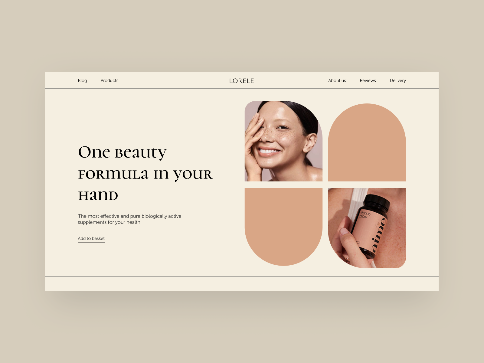 Healthcare product Website concept by Anna Taranova on Dribbble