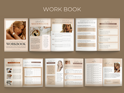 WORK BOOK book graphic design work book
