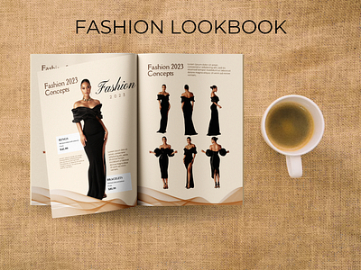 FASHION LOOK BOOK book fashion look book graphic design