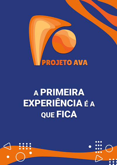 Projeto AVA branding illustration logo vector