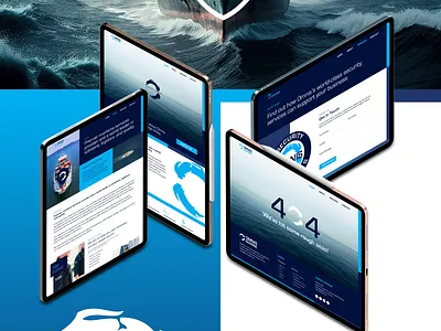 Omnis Marine Security - Brand and Web branding design graphic design motion graphics responsive design webdesign