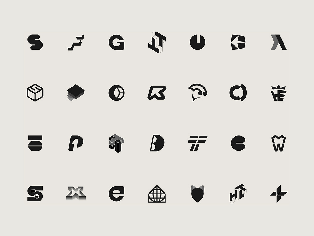 Logos Collection by Salman Saleem for Outcraft on Dribbble