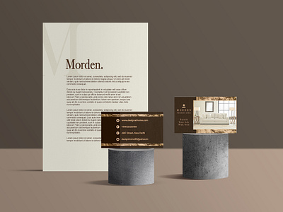 Furniture Stationery Mockup branding design graphic design