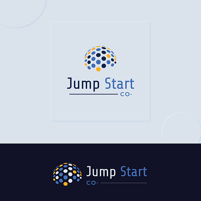 Jumpstart-Co-Logo branding branding design business logo company logo corporate graphic design logo logo design logo types minimal minimalist modern stationery design typography