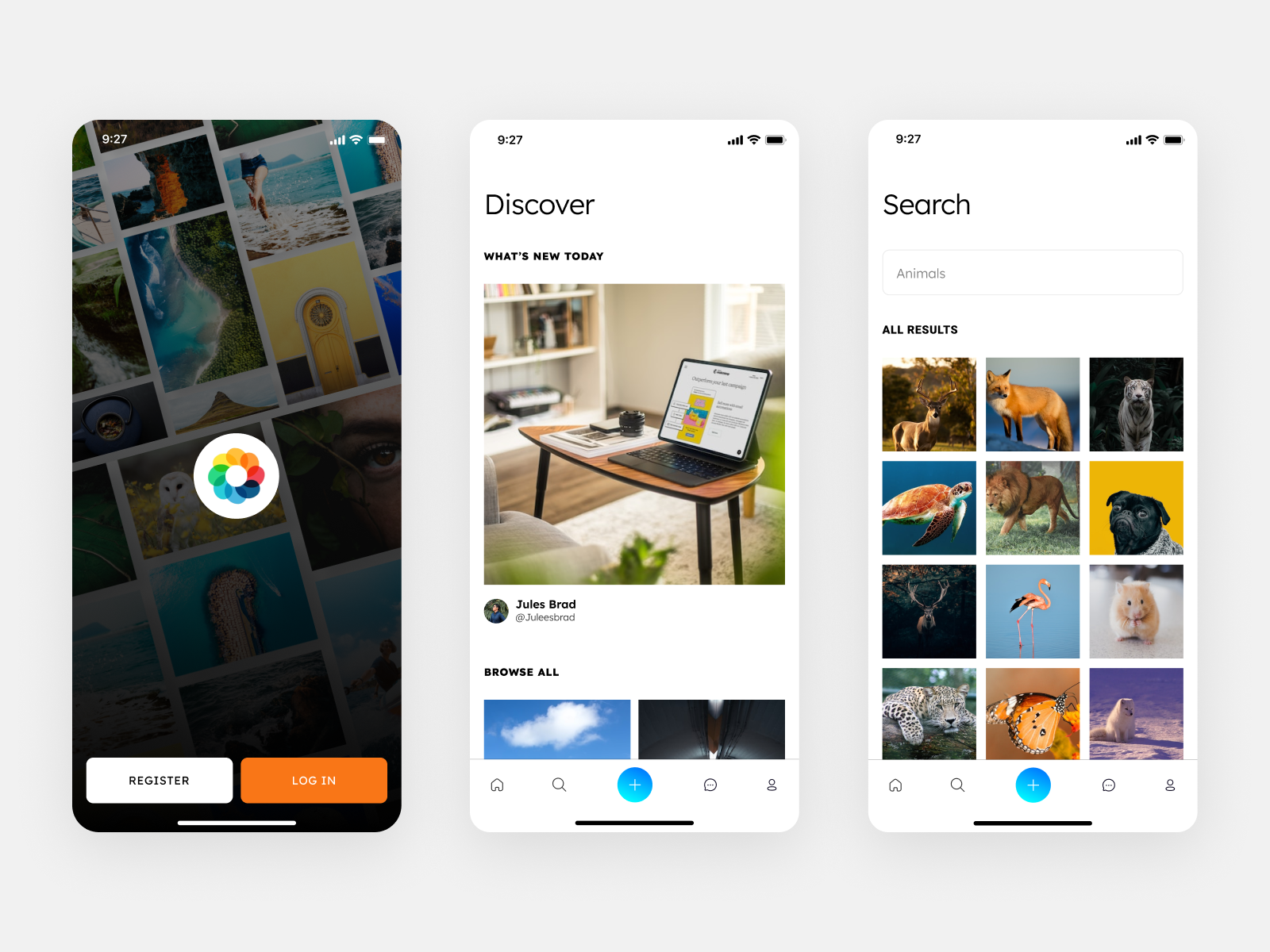 Photos App UI UX Design by Anurag dubey on Dribbble image.