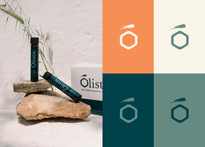 Olistic branding design graphic design illustration ui visual identity website