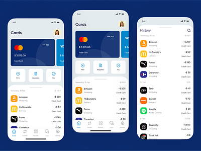 Banking App app banking financial fintech mobile app ui ux ux research