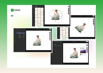 Icons8 3D design tool art branding design graphic design icon illustration logo ui vector web