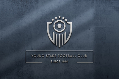 Young Star Football Club aesthetic designs branding design graphic design illustration logo product design ui uiux uiux design