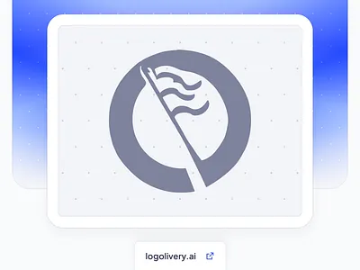 "A Flag" — Logotype Design | LogoliveryAI ai powered logo flag logo logo ai logo design logo generator logotype svg